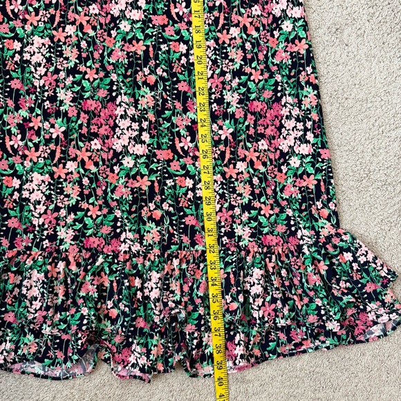 Tommy Hilfiger Flutter Sleeve Floral Shift Dress 18W Plus Size - Picture 8 of 8